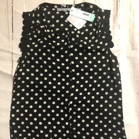 Daniel Rainn Tops - Daniel Rainn XS polka dot top